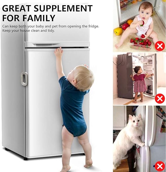 Child Safety Refrigerator Door Lock