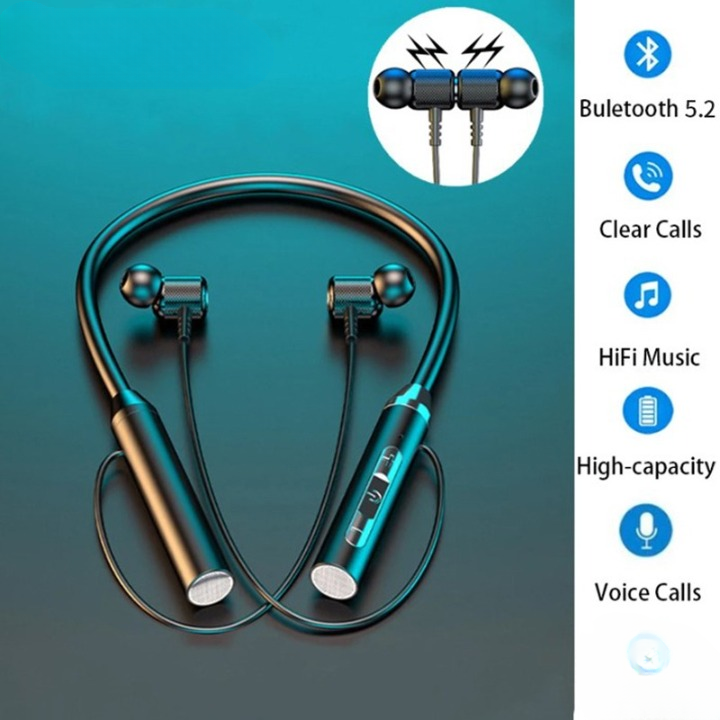 Wireless Bluetooth Neckband Earphones